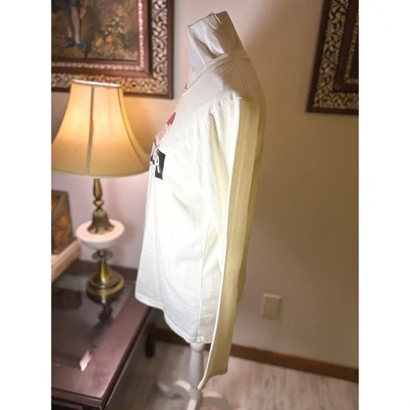 Hollister California Santa Graphic Sleep Shirt Long Sleeve Small - Picture 4 of 5